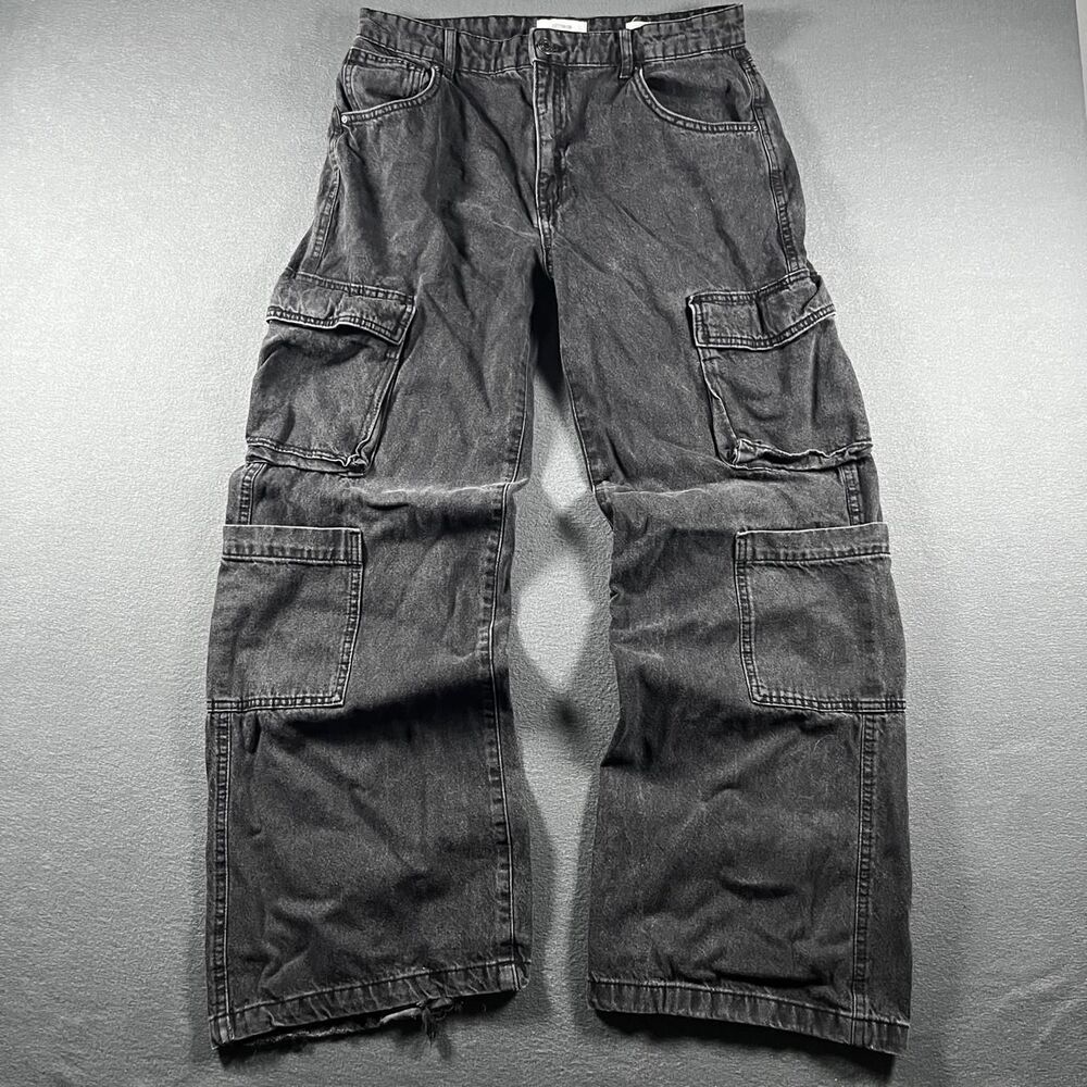Cotton-on Women's Black and Grey Jeans
